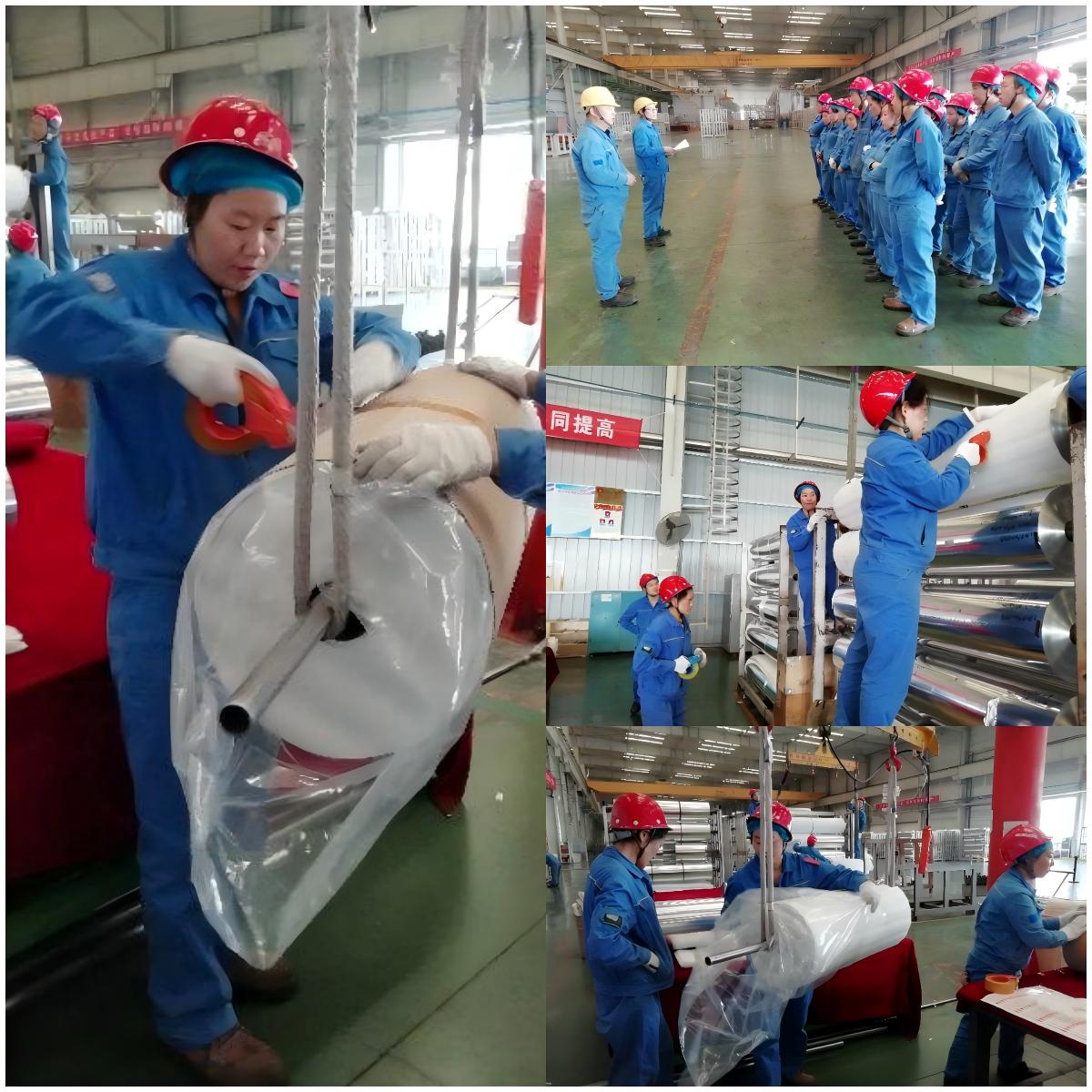 女工包装工技术比武掠影